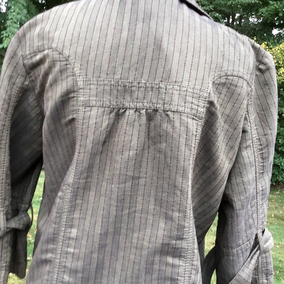 Mrs Pepper olive blazer/light jacket size Med - Picture 5 of 7